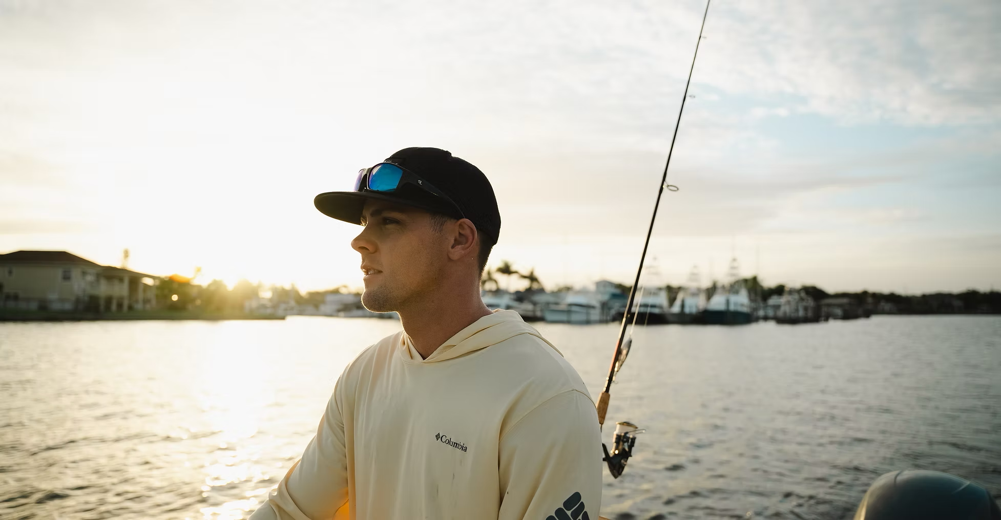 Angler holding a trophy fish